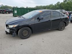Salvage cars for sale at Ellwood City, PA auction: 2013 Honda Civic LX