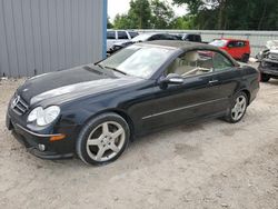 Carros salvage a la venta en subasta: 2007 Mercedes-Benz CLK 550