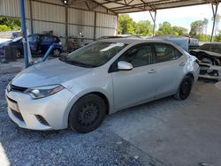 Toyota Corolla l Vehiculos salvage en venta: 2016 Toyota Corolla L