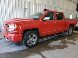 Salvage cars for sale at Franklin, WI auction: 2017 Chevrolet Silverado K1500 LTZ