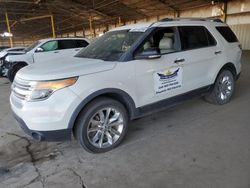 Salvage cars for sale at Phoenix, AZ auction: 2011 Ford Explorer XLT