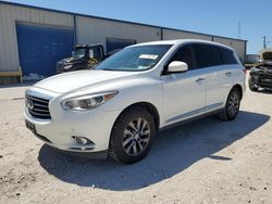 Salvage cars for sale from Copart Haslet, TX: 2013 Infiniti JX35
