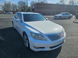 Salvage cars for sale from Copart Concord, NC: 2011 Lexus LS 460