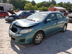 Salvage cars for sale at Mendon, MA auction: 2010 Toyota Corolla Base