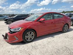 Salvage cars for sale at Houston, TX auction: 2017 Hyundai Elantra SE