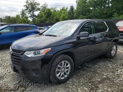 Chevrolet salvage cars for sale: 2021 Chevrolet Traverse LS