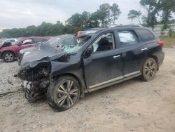 Salvage cars for sale at Byron, GA auction: 2017 Nissan Pathfinder S