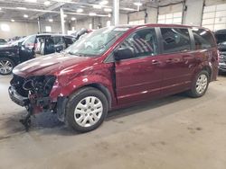 Dodge Grand Caravan se Vehiculos salvage en venta: 2017 Dodge Grand Caravan SE