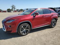 Salvage cars for sale from Copart San Martin, CA: 2017 Lexus RX 350 Base