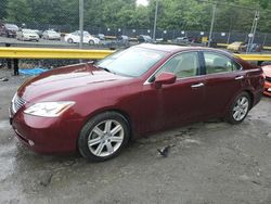 Salvage cars for sale at Waldorf, MD auction: 2007 Lexus ES 350