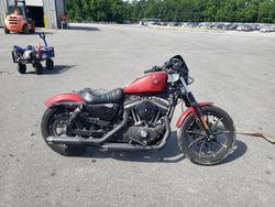 Salvage Motorcycles for parts for sale at auction: 2019 Harley-Davidson XL883 N