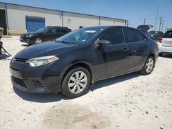 Salvage cars for sale at Haslet, TX auction: 2015 Toyota Corolla L