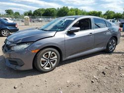 Salvage cars for sale at Chalfont, PA auction: 2017 Honda Civic LX