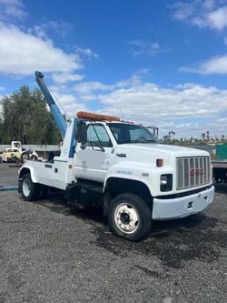 Salvage trucks for sale at Rancho Cucamonga, CA auction: 1991 GMC Topkick C6H042