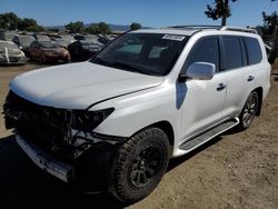 Salvage cars for sale at San Martin, CA auction: 2009 Lexus LX 570