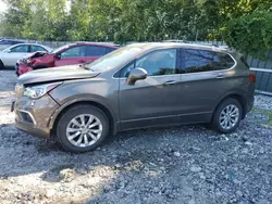 Salvage cars for sale from Copart Candia, NH: 2017 Buick Envision Essence