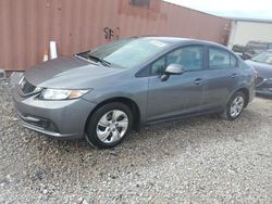 Salvage cars for sale at Hueytown, AL auction: 2013 Honda Civic LX