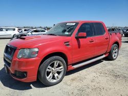 Salvage trucks for sale at Antelope, CA auction: 2008 Ford Explorer Sport Trac Limited