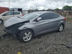 Salvage cars for sale at Homestead, FL auction: 2012 Hyundai Elantra GLS