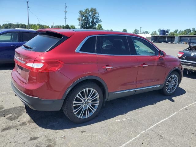 2017 Lincoln MKX Reserve