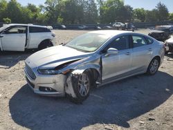 Salvage cars for sale from Copart Madisonville, TN: 2015 Ford Fusion SE