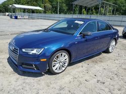 Salvage cars for sale at Savannah, GA auction: 2017 Audi A4 Premium Plus