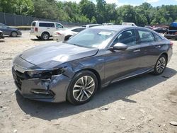 Honda salvage cars for sale: 2018 Honda Accord Touring Hybrid