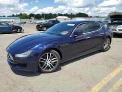 Salvage cars for sale at Pennsburg, PA auction: 2019 Maserati Ghibli S