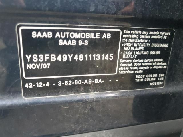 2008 Saab 9-3 2.0T