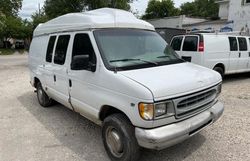 Ford salvage cars for sale: 1998 Ford Econoline E250 Van