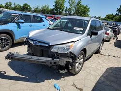 Salvage cars for sale at Bridgeton, MO auction: 2015 Subaru Forester 2.5I