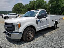 Salvage cars for sale from Copart Concord, NC: 2017 Ford F250 Super Duty
