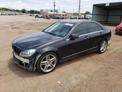 Salvage cars for sale at Colorado Springs, CO auction: 2013 Mercedes-Benz C 300 4matic