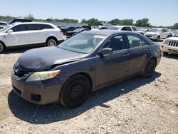 Salvage cars for sale at Kansas City, KS auction: 2011 Toyota Camry Base