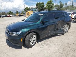 Volkswagen salvage cars for sale: 2019 Volkswagen Tiguan S