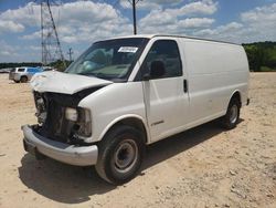 Salvage trucks for sale at China Grove, NC auction: 2002 Chevrolet Express G2500