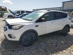 Salvage cars for sale at Wayland, MI auction: 2017 Ford Escape SE