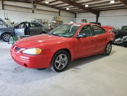 Salvage cars for sale at Chambersburg, PA auction: 2002 Pontiac Grand AM SE1