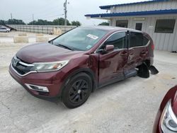 Salvage cars for sale at New Braunfels, TX auction: 2015 Honda CR-V EX