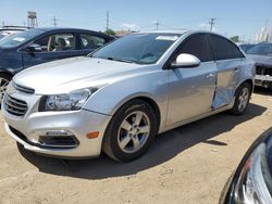 Salvage cars for sale at Chicago Heights, IL auction: 2015 Chevrolet Cruze LT