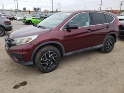 Honda cr-v se Vehiculos salvage en venta: 2016 Honda CR-V SE