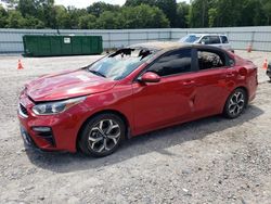 Salvage cars for sale from Copart Augusta, GA: 2020 KIA Forte FE