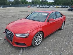 Salvage cars for sale at Madisonville, TN auction: 2013 Audi A4 Premium Plus