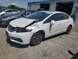 Salvage cars for sale at Chambersburg, PA auction: 2013 Honda Civic EXL