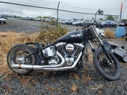 Salvage motorcycles for sale at Eugene, OR auction: 2007 Harley-Davidson Flstn