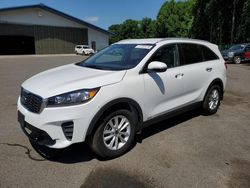 Salvage cars for sale from Copart East Granby, CT: 2020 KIA Sorento L