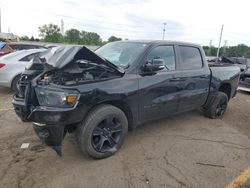 Salvage cars for sale at Woodhaven, MI auction: 2020 Dodge RAM 1500 BIG HORN/LONE Star