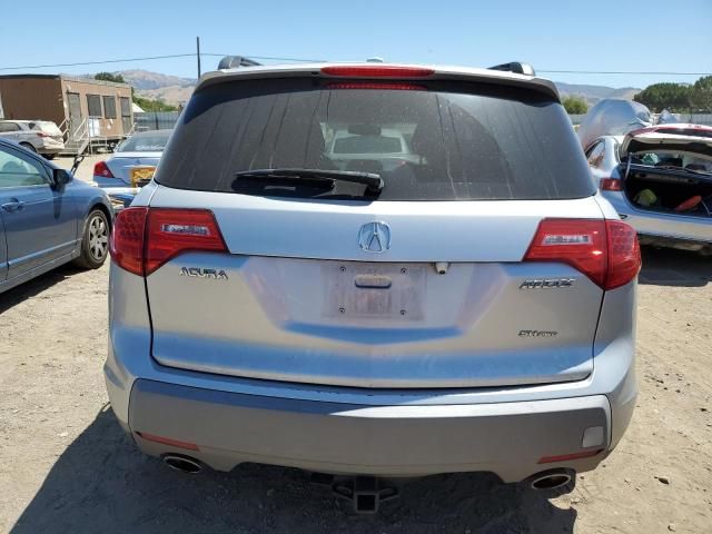 2009 Acura MDX Technology