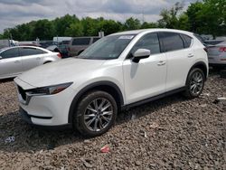 Mazda cx-5 Grand Touring salvage cars for sale: 2021 Mazda CX-5 Grand Touring