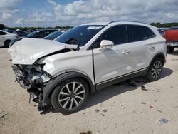 Salvage cars for sale from Copart San Antonio, TX: 2019 Lincoln MKC Reserve